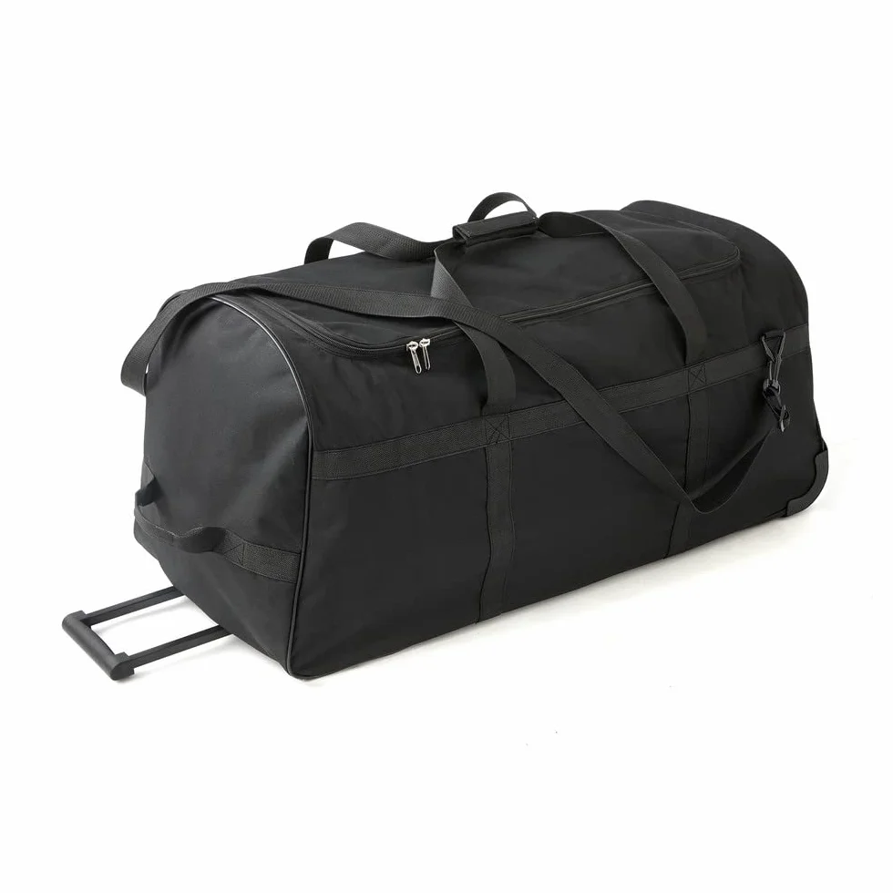 Tremblay Sac A roulettes Noir 77x36x40 cm 110 L