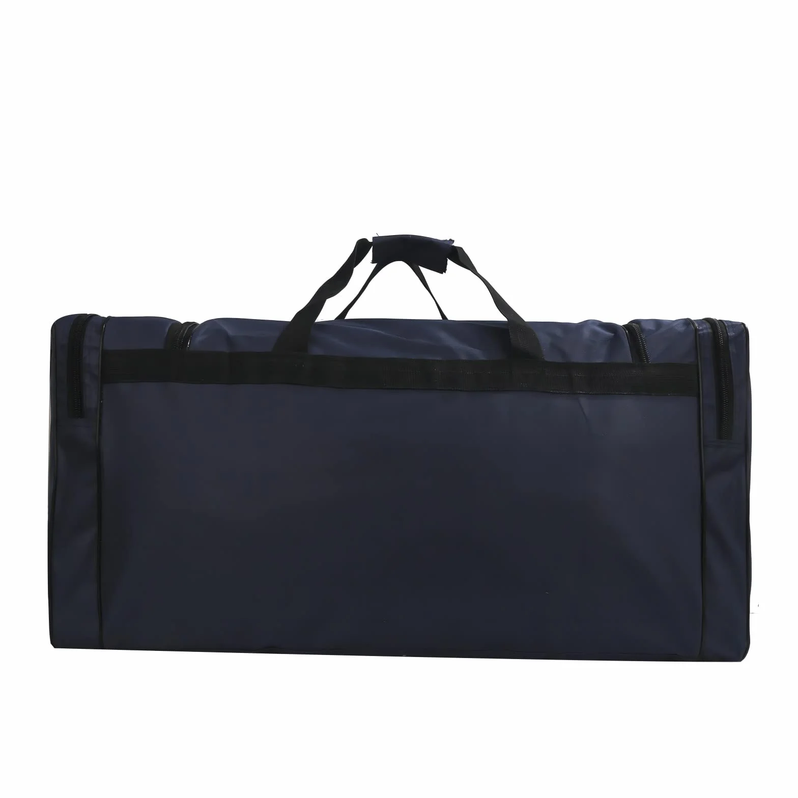 Sac Molleton Polochon De Voyage Pliable 100L, Imperméable, Compartiment à Chaussures, Noir