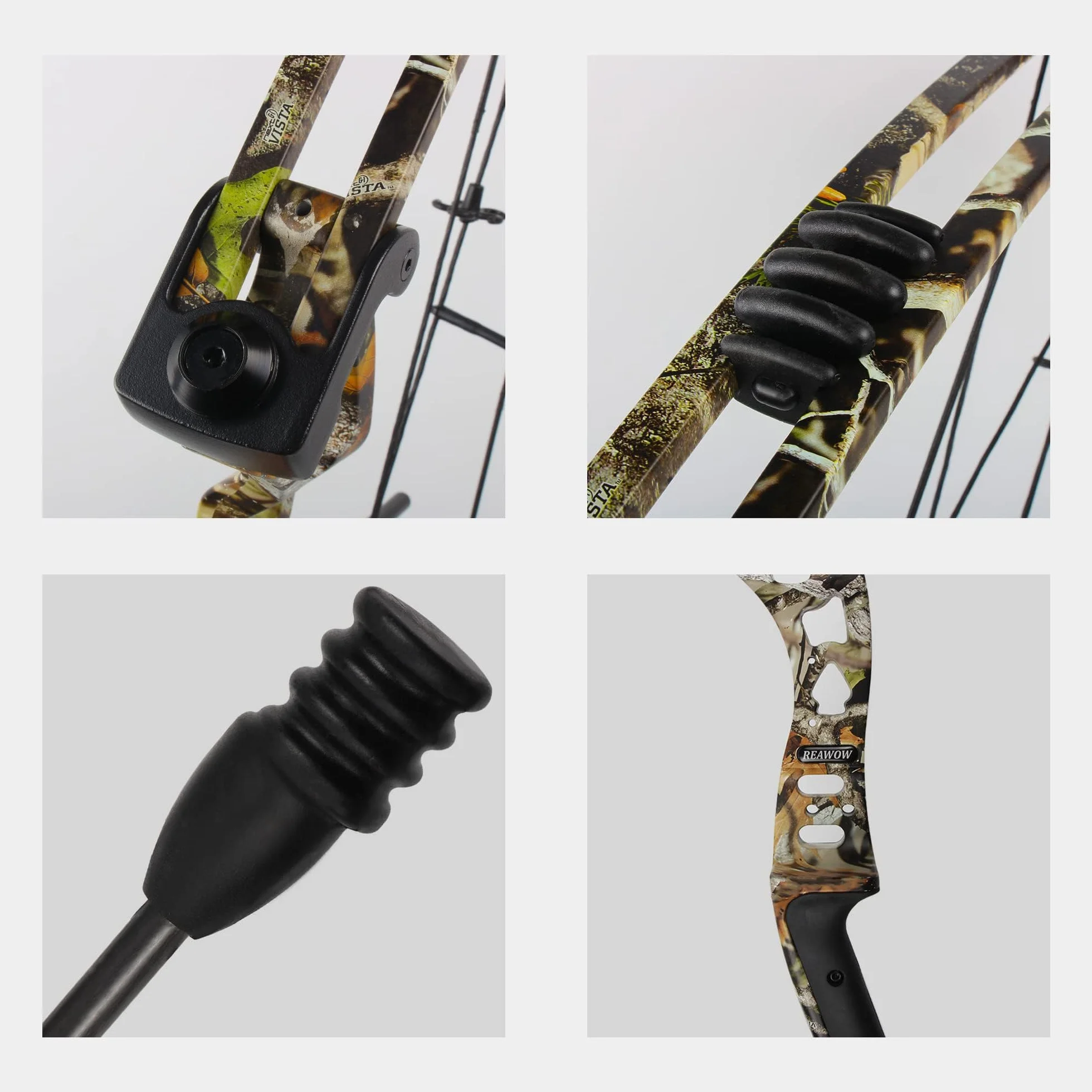 Kit Arc à Poulies Compound Réglable 30-40 Livres 310 FPS Chasse Adultes