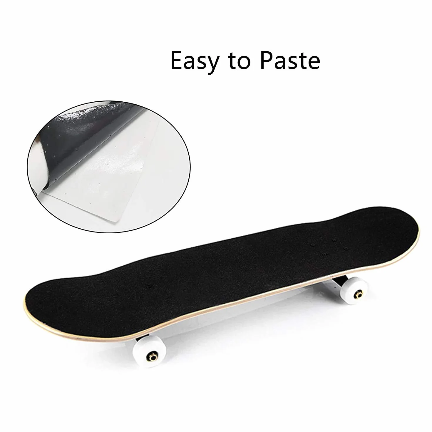Grip Tape Antidérapant 84x23cm Griptape Grit Grossier Feuille Simple