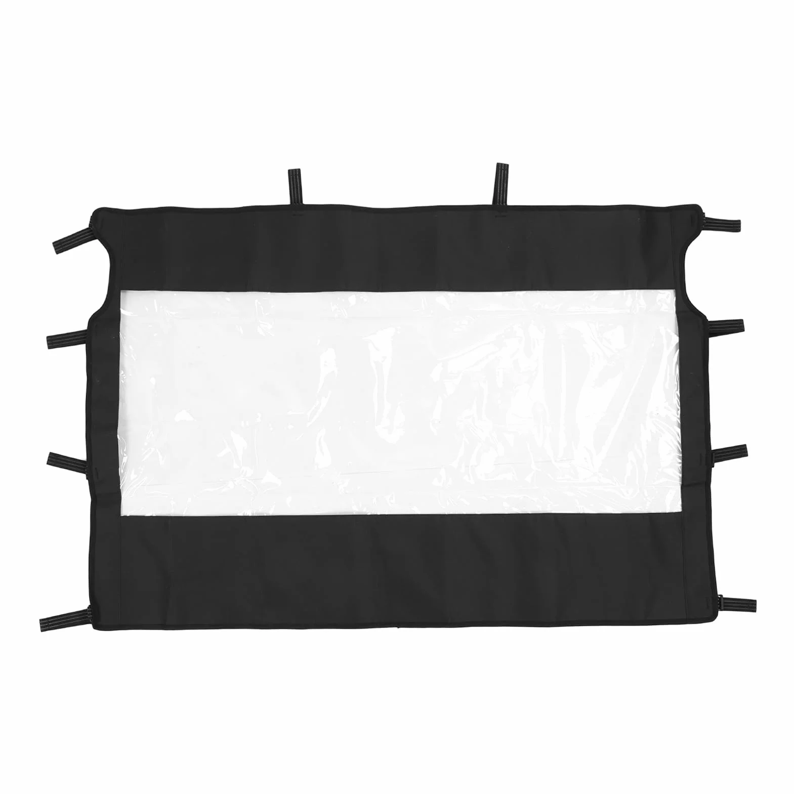 Jiawu Pare-brise Avant UTV Rhino 450 660 700 PVC Remplacement Transparent