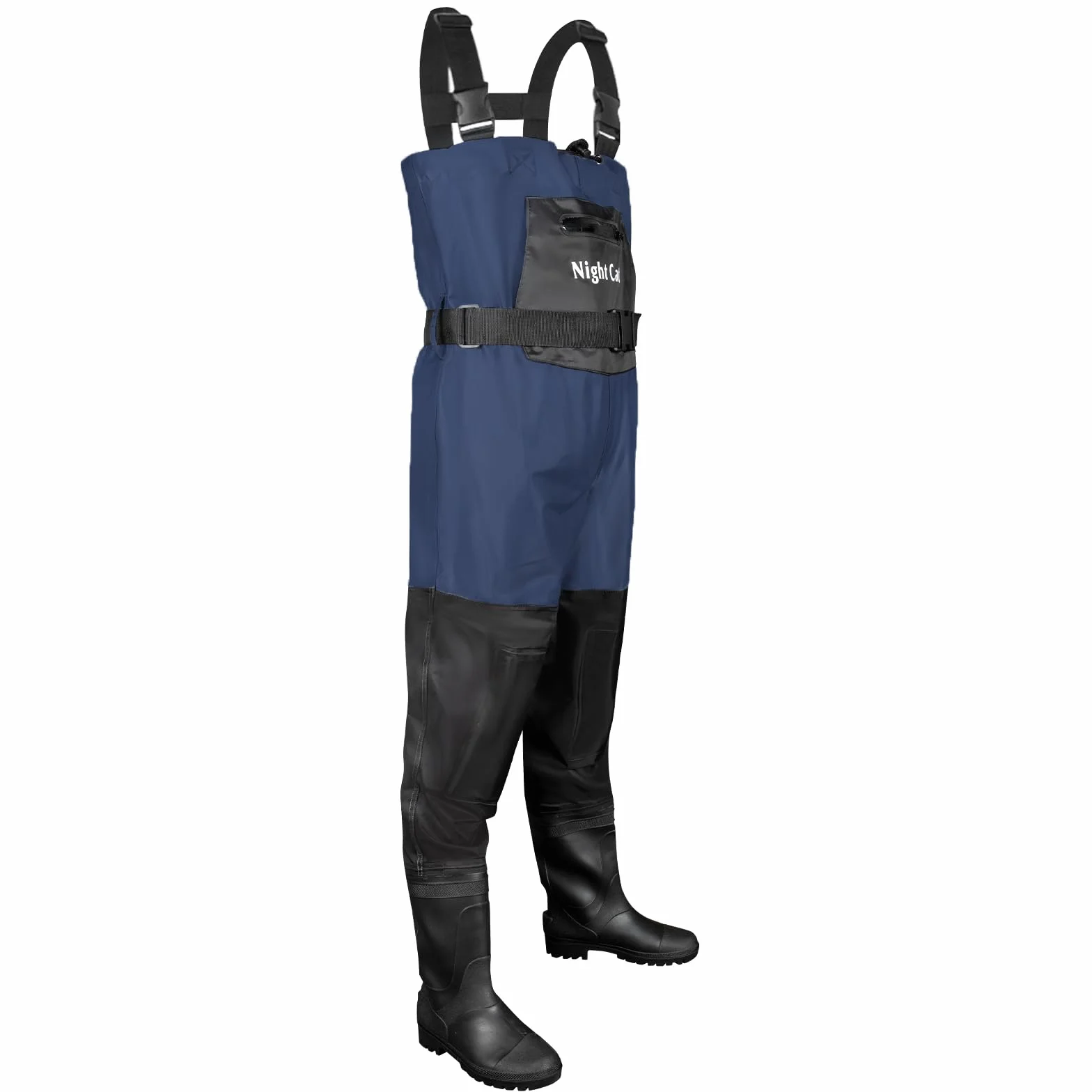 Night Cat Waders Pêche Homme Cuissardes Imperméable Respirant PVC Bottes