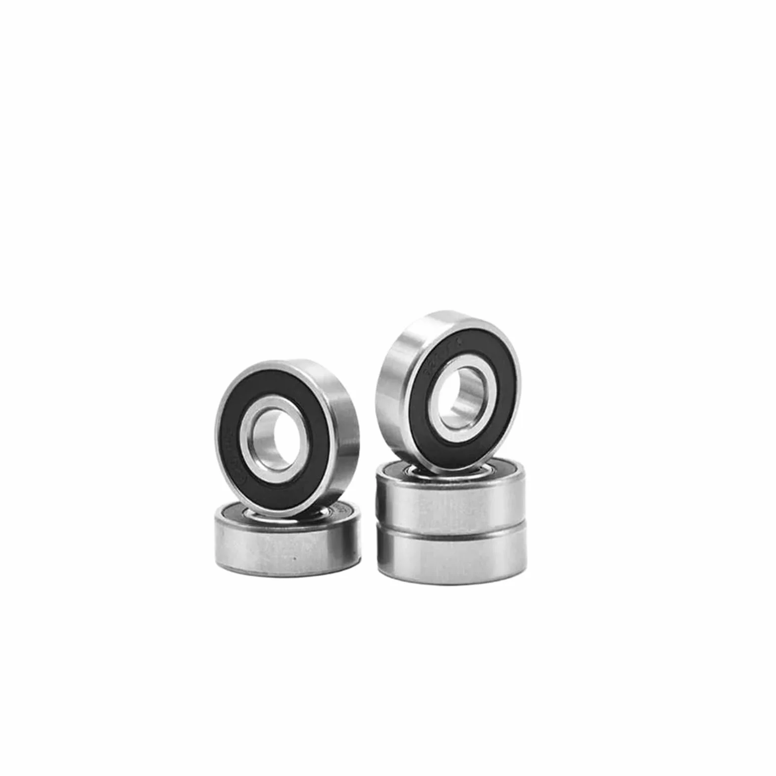 Roulement à Billes à Gorge Profonde ABEC-5 607-2RS 7x19x6 Mm Caoutchouc Scellé