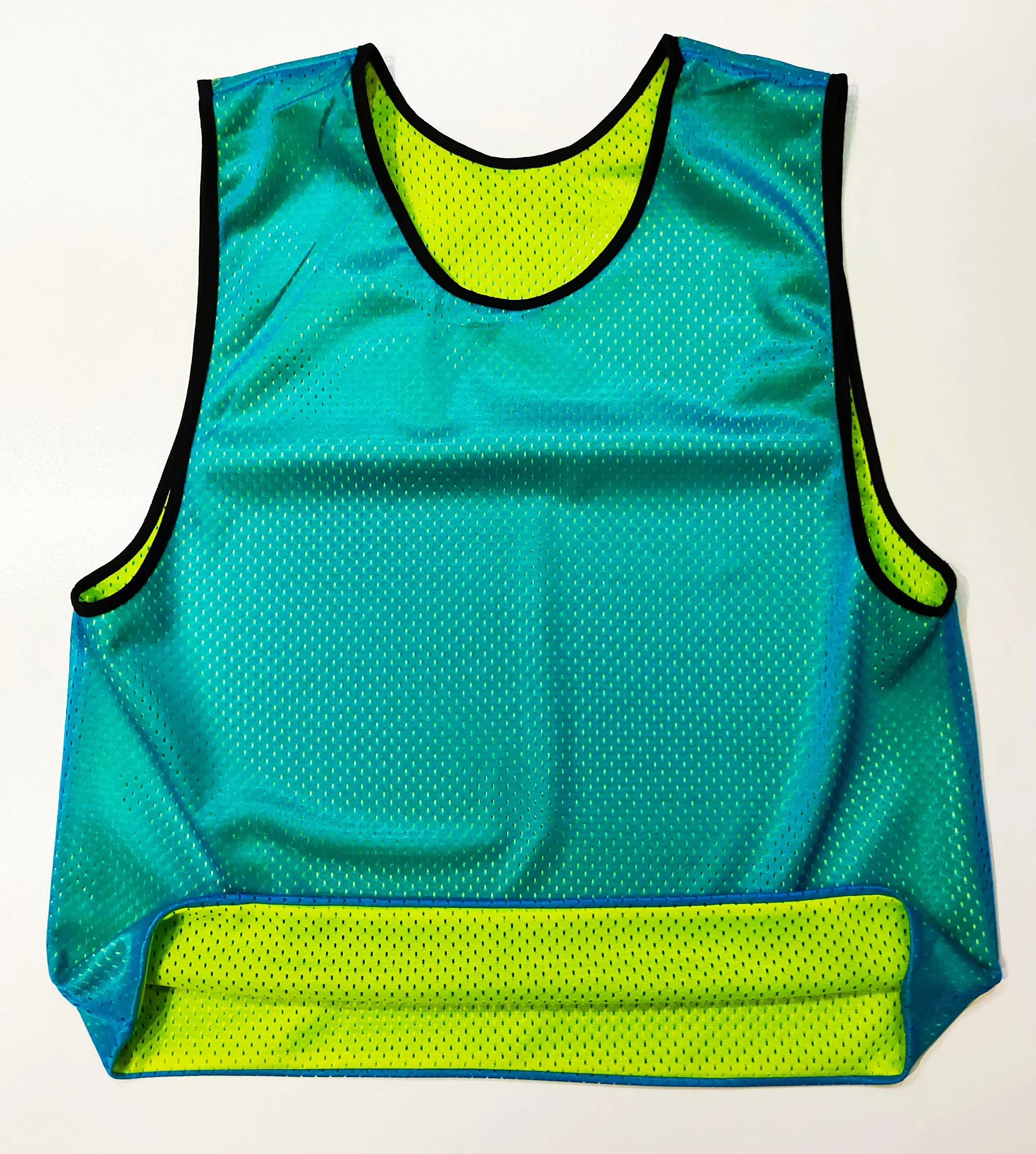 Chasuble réversible Football 6 Gilets Double Face Maille Scrimmage Training Juniors Adultes M L XL