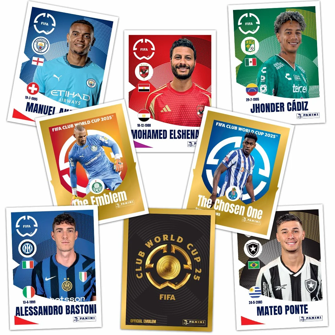 Panini Collection FIFA Club World Cup 2025 boîte de 50 sachets