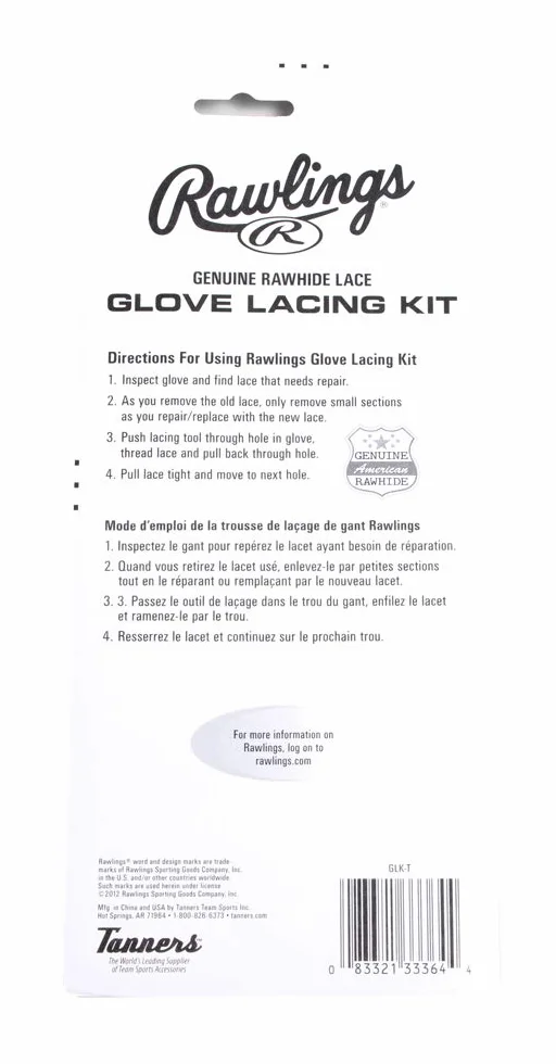 Rawlings Kit de Lacets de Gants