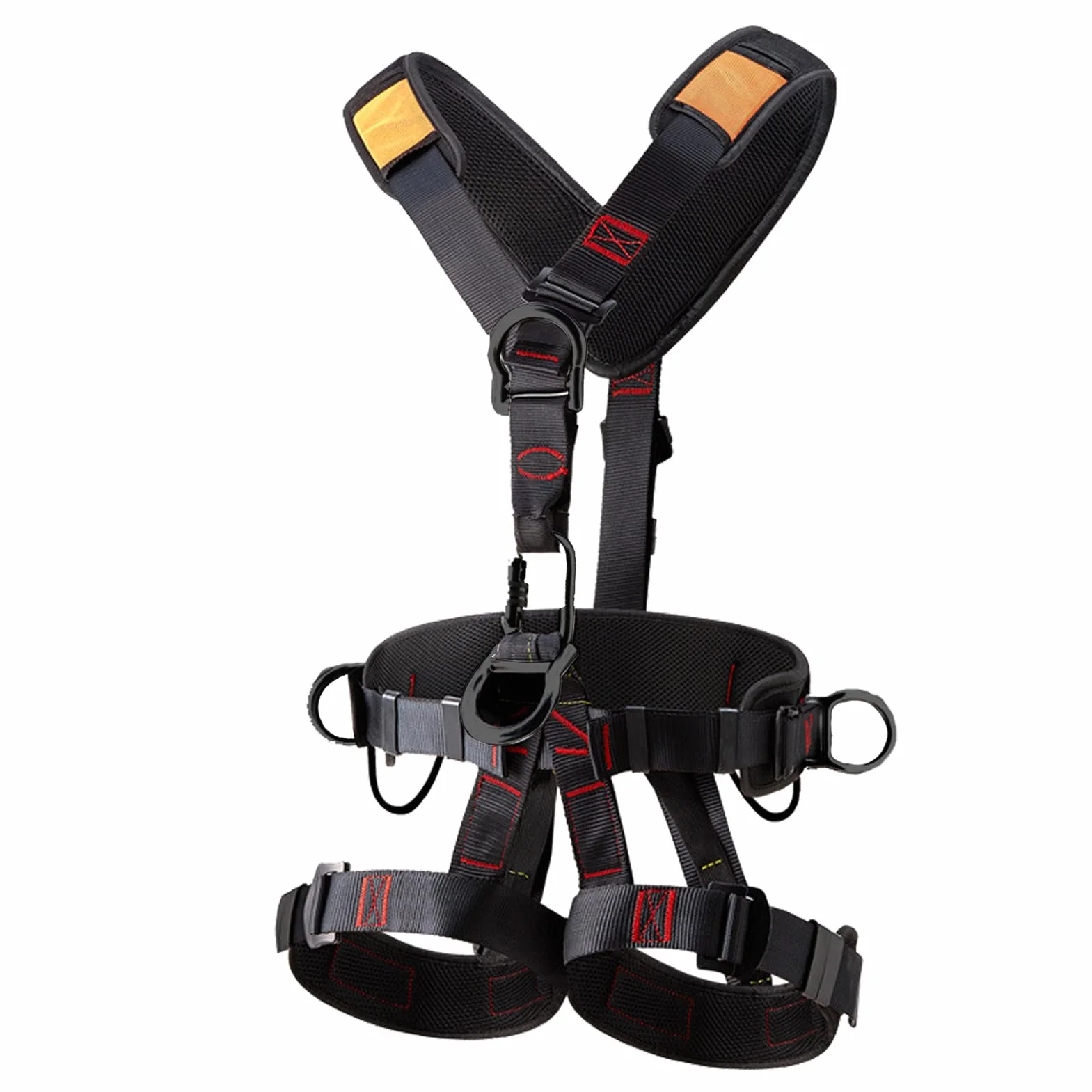 Kit Antichute Travaux En Hauteur Harnais Escalade Adulte Baudrier Protection Contre Les Chutes 60-90KG