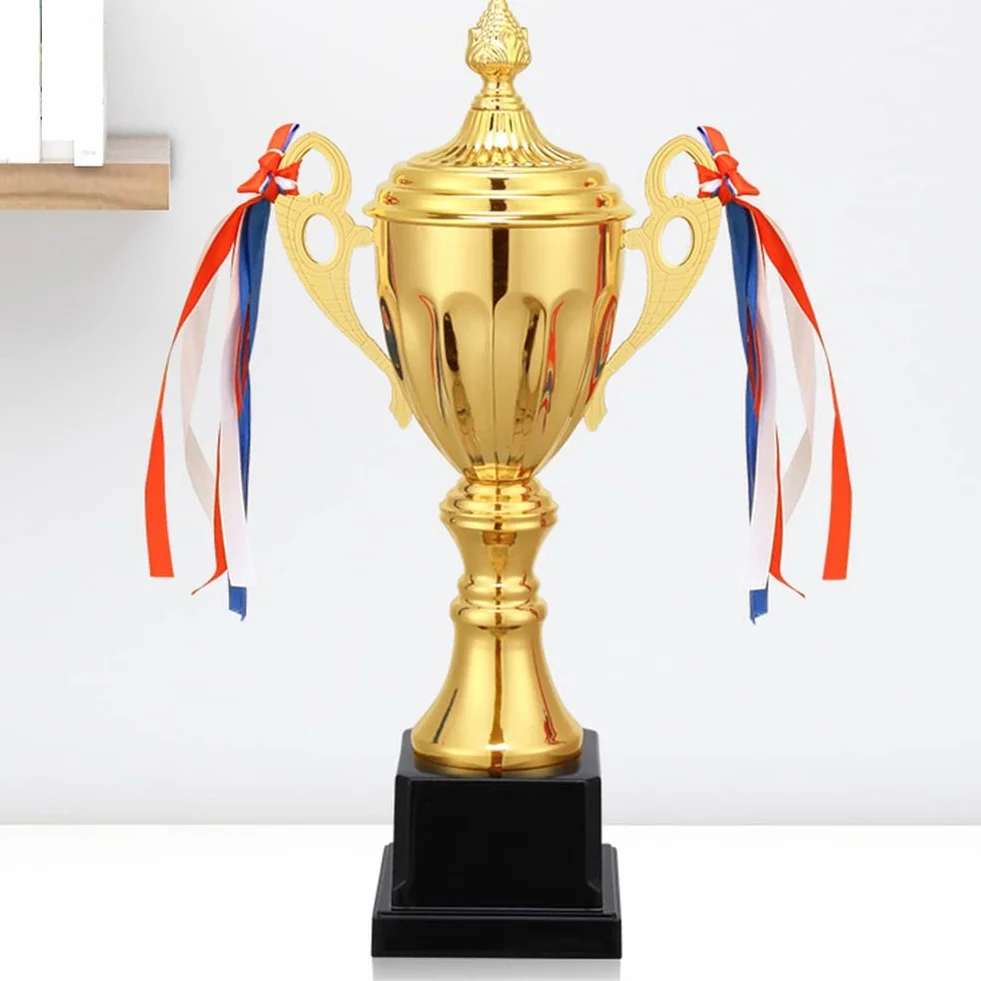 Coupe Trophée d'or Hauteur 29cm Trophée Football Sport Personnalisé pour Événements Célébrations d'entreprise
