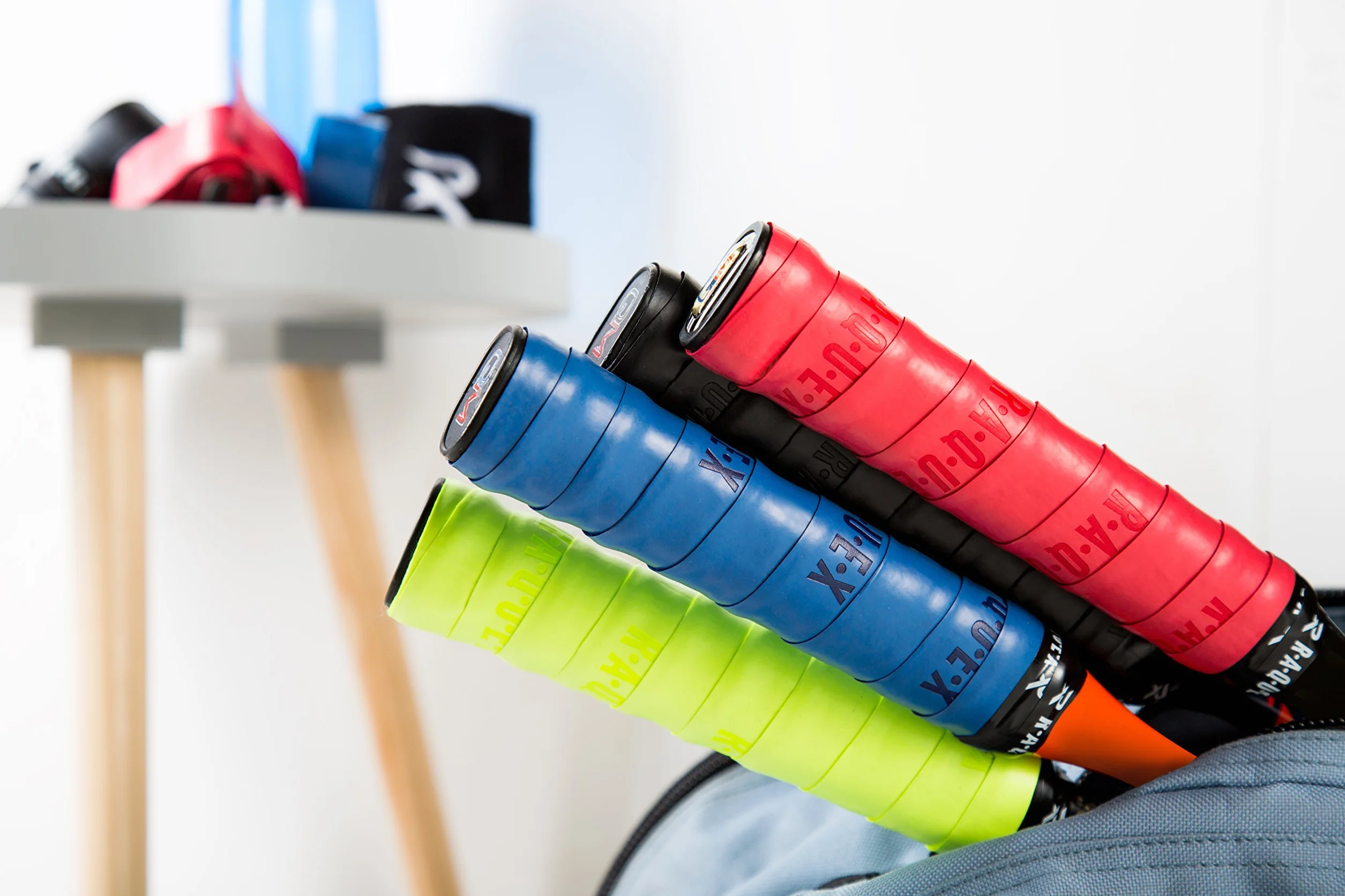 Raquex Grip de Tennis Badminton Padel Squash 14 Couleurs Autocollant