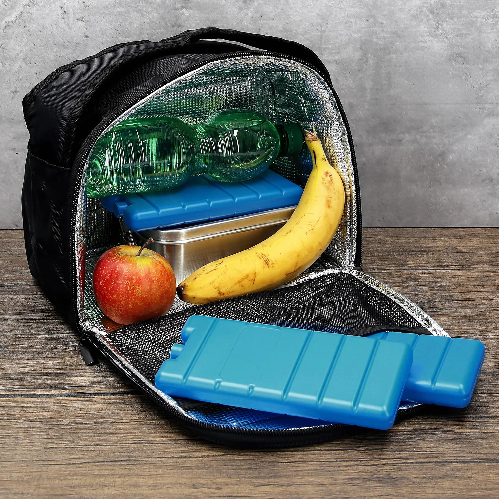 VonBueren Pain de Glace pour Sac Isotherme Lot de 4 7.5 x 16.5 x 2 cm Plastique
