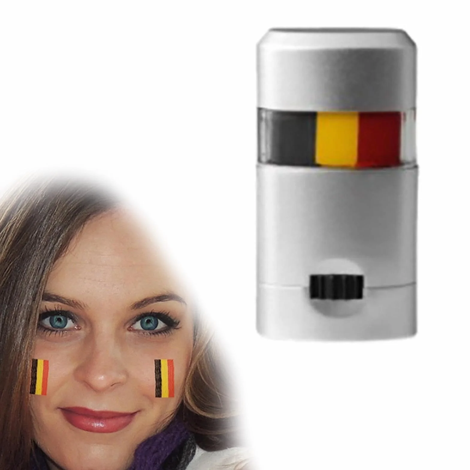 Face Paint Stick Sports Games Cheer Flags Crayon Peinture Visage Corps Stylo Maquillage Eau événements Football Kit Tatouage Temporaire Belgique