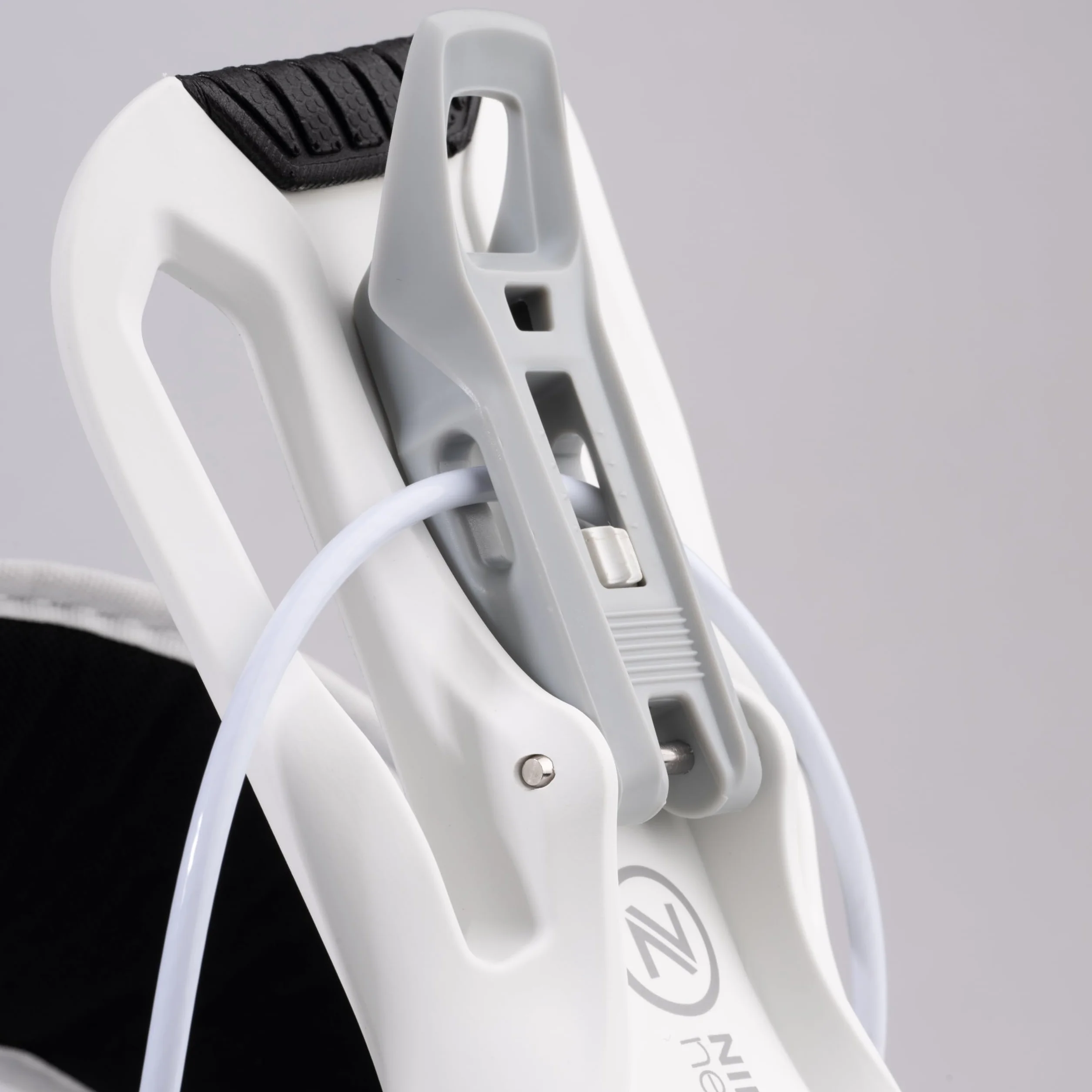 Fixations de Snowboard Nidecker Flow Nexus Flex All-Mountain Plaque de Base Nylon Verre XL White