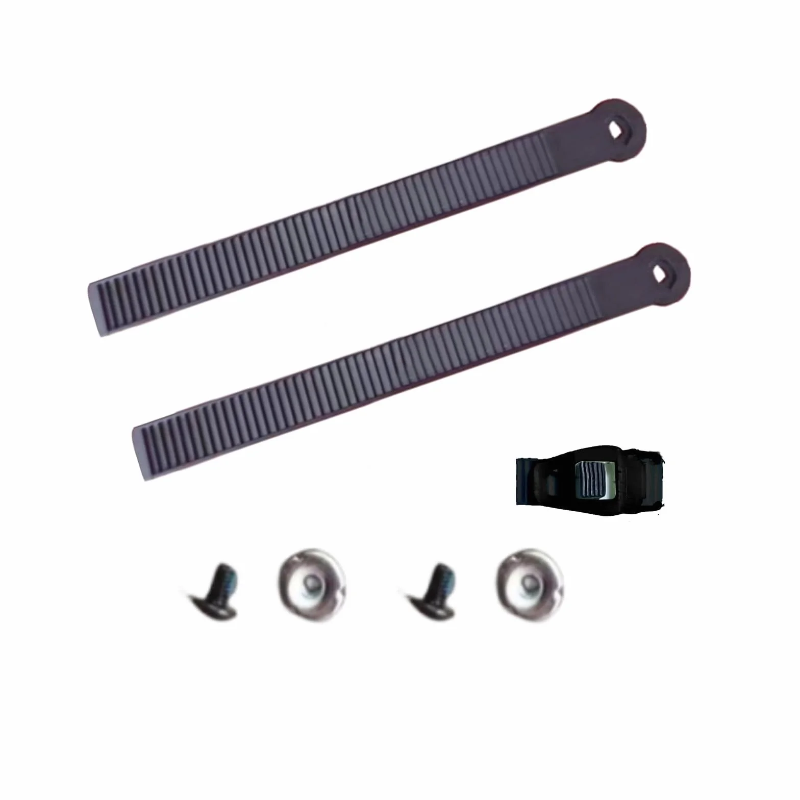 Sangles de fixation pour snowboard et patins à roulettes en nylon 265 x 20 mm