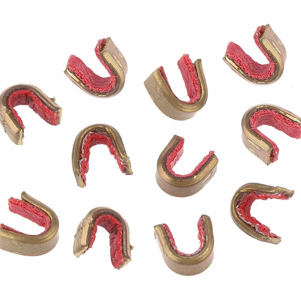 POFET 10pcs Bowstring Nocks Buckle Clips pour Chasse au tir à l'arc