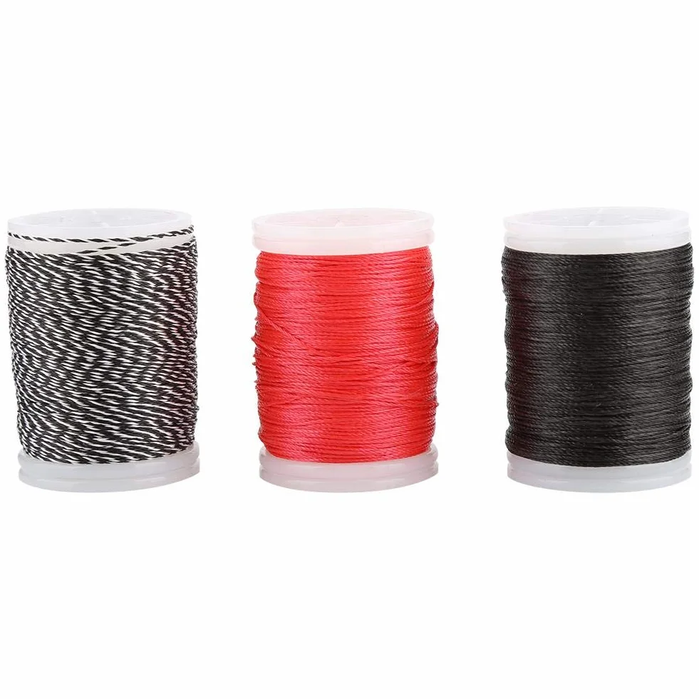 Tbest Tir à l’Arc de Service Fil 120m Nylon Durable Bowstring Fournitures
