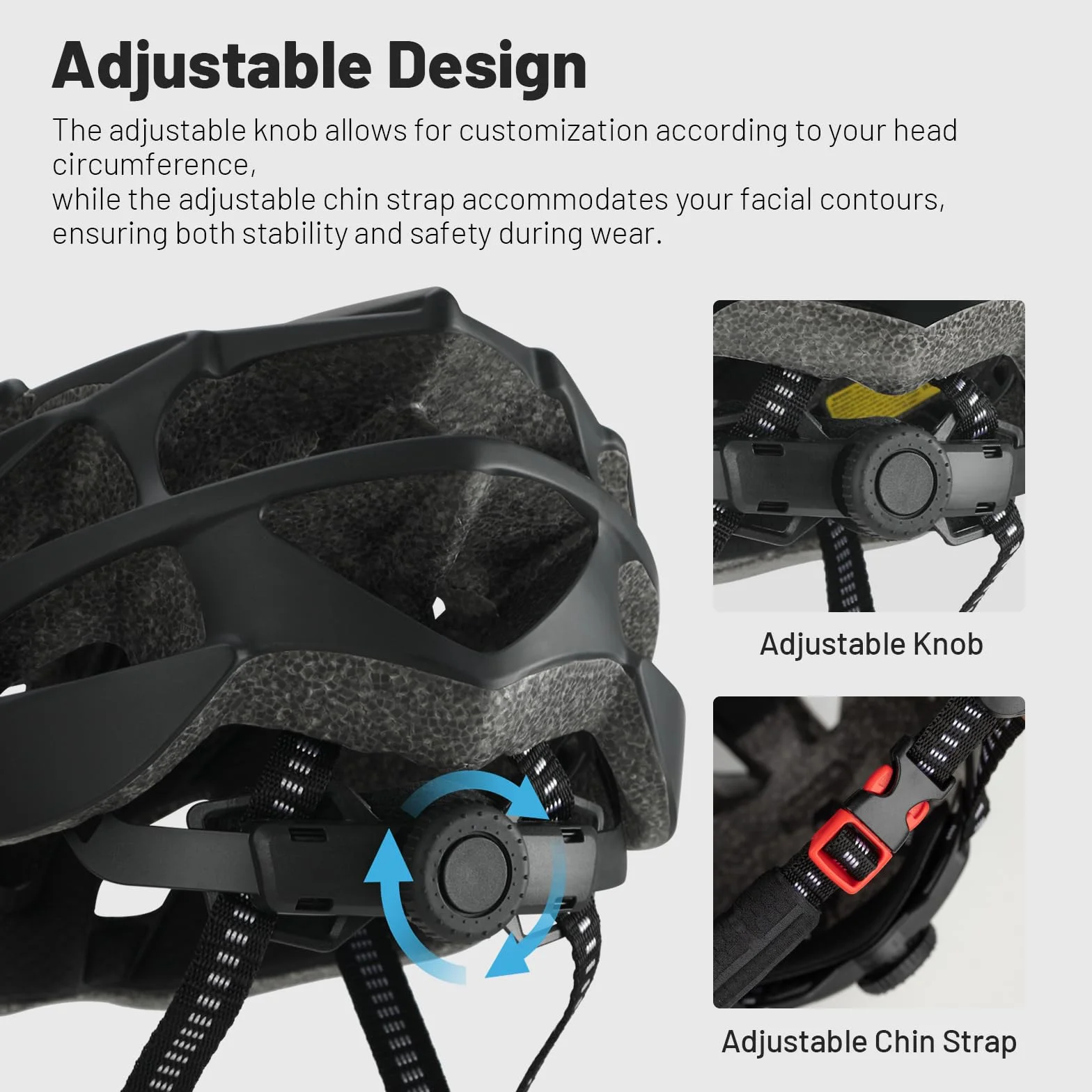 Favoto Casque de Vélo Réglable Léger Certifié CE TUV Casques de Cyclisme VTT Route Montagne