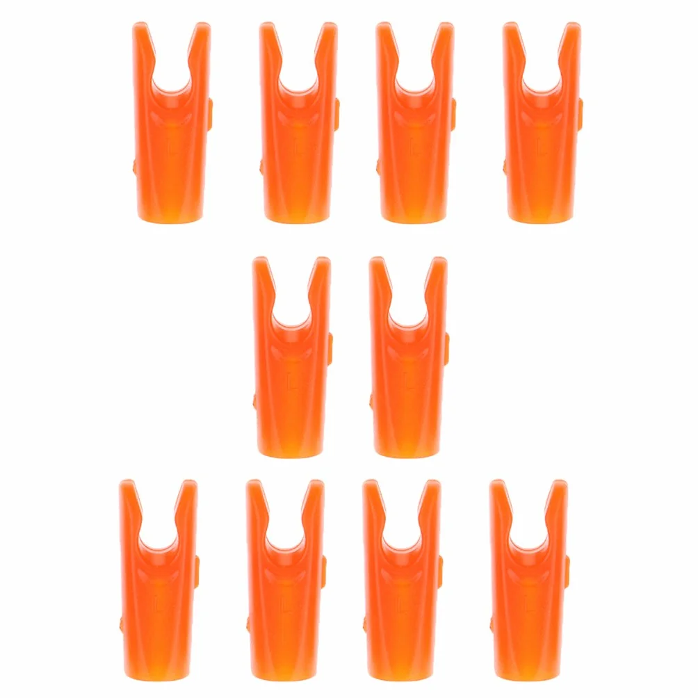 MagiDeal 10pcs Encoches Fleches Tir à Accessoire de Sport en Plastique
