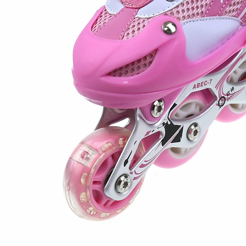 Patin à roulettes 3 en 1 réglables Roller Enfant Fille Garçon Femme