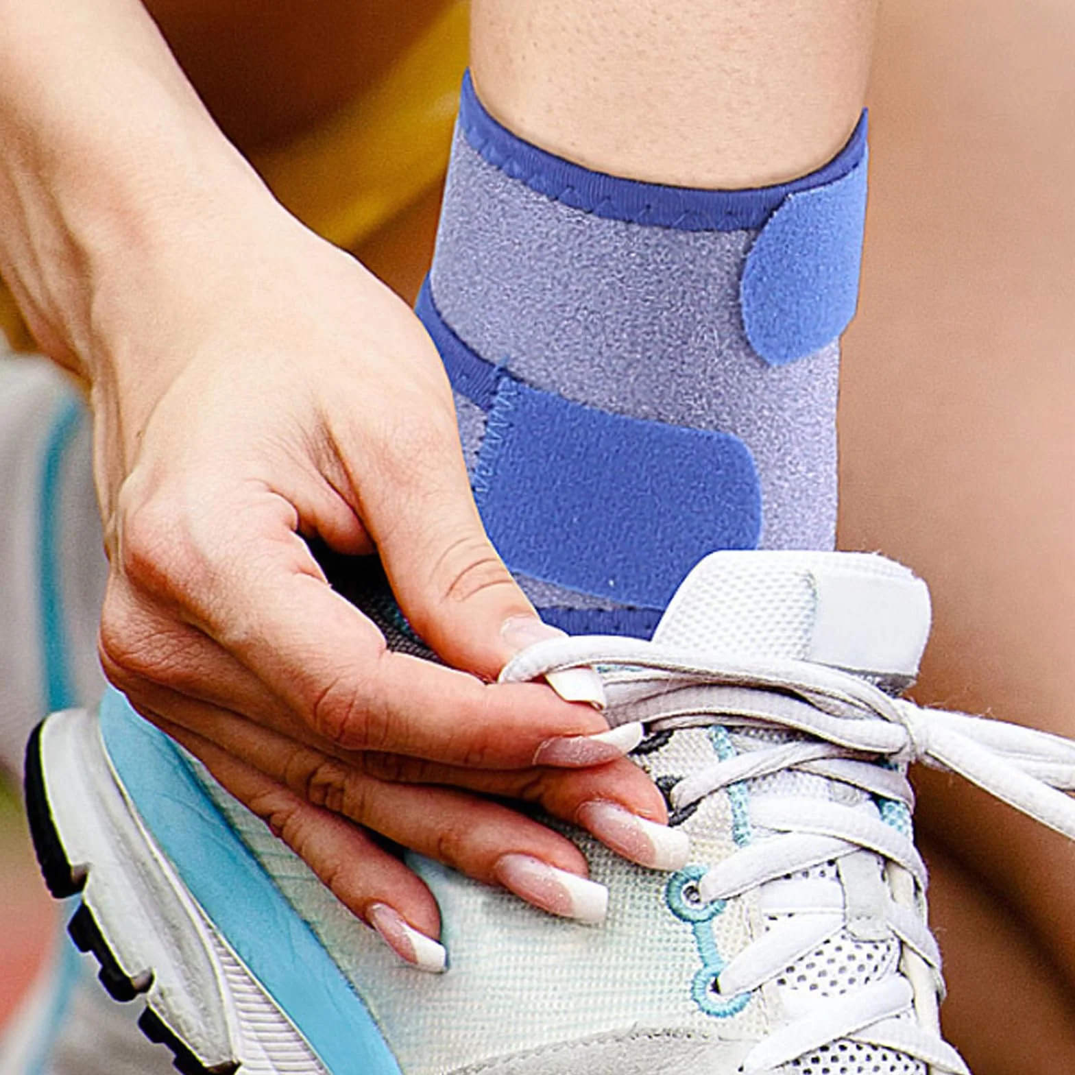 Bandage de cheville réglable pour tendons d'Achille baseball football