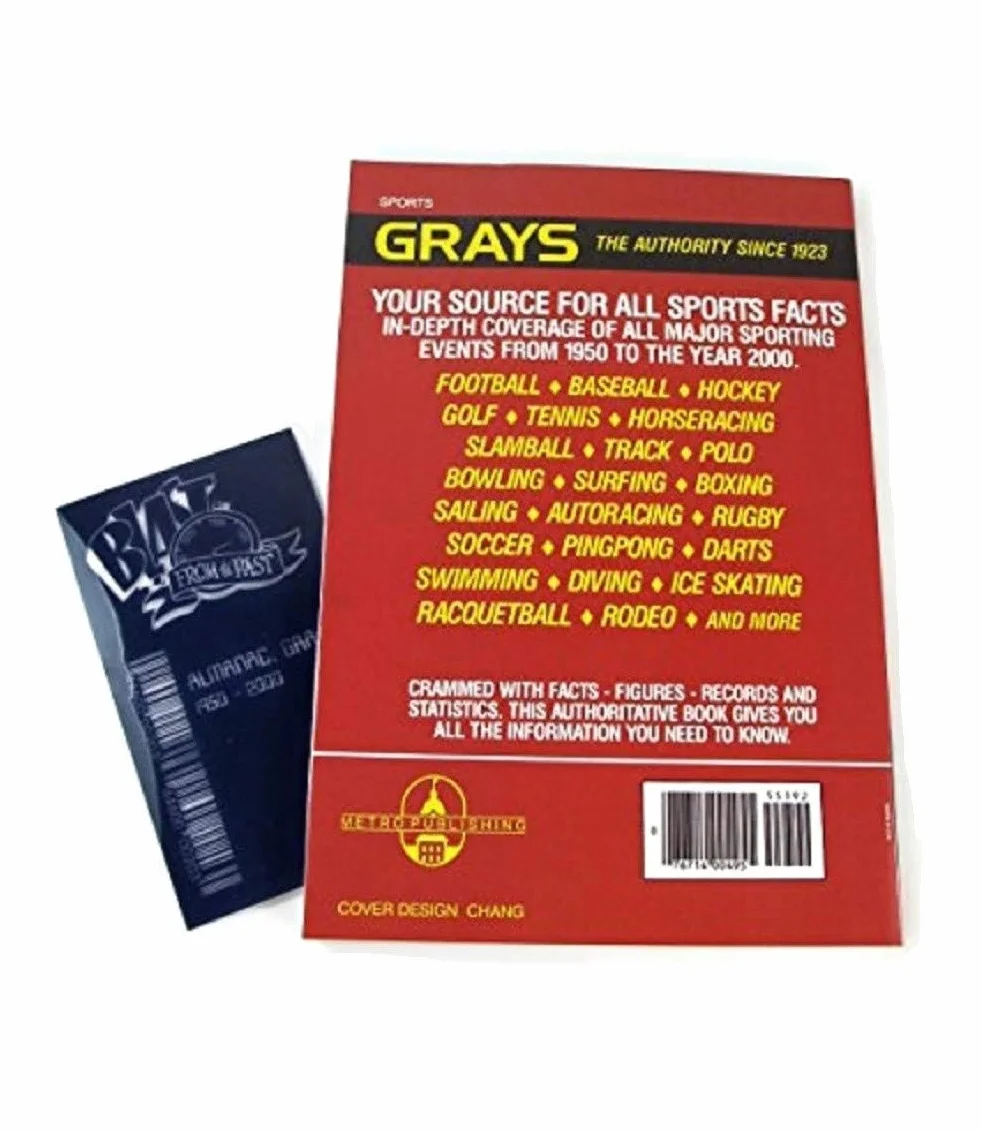 BTTF Grays Sports Almanac 1950-2000 Sac à livres Retour vers le Futur Accessoires Marty McFly