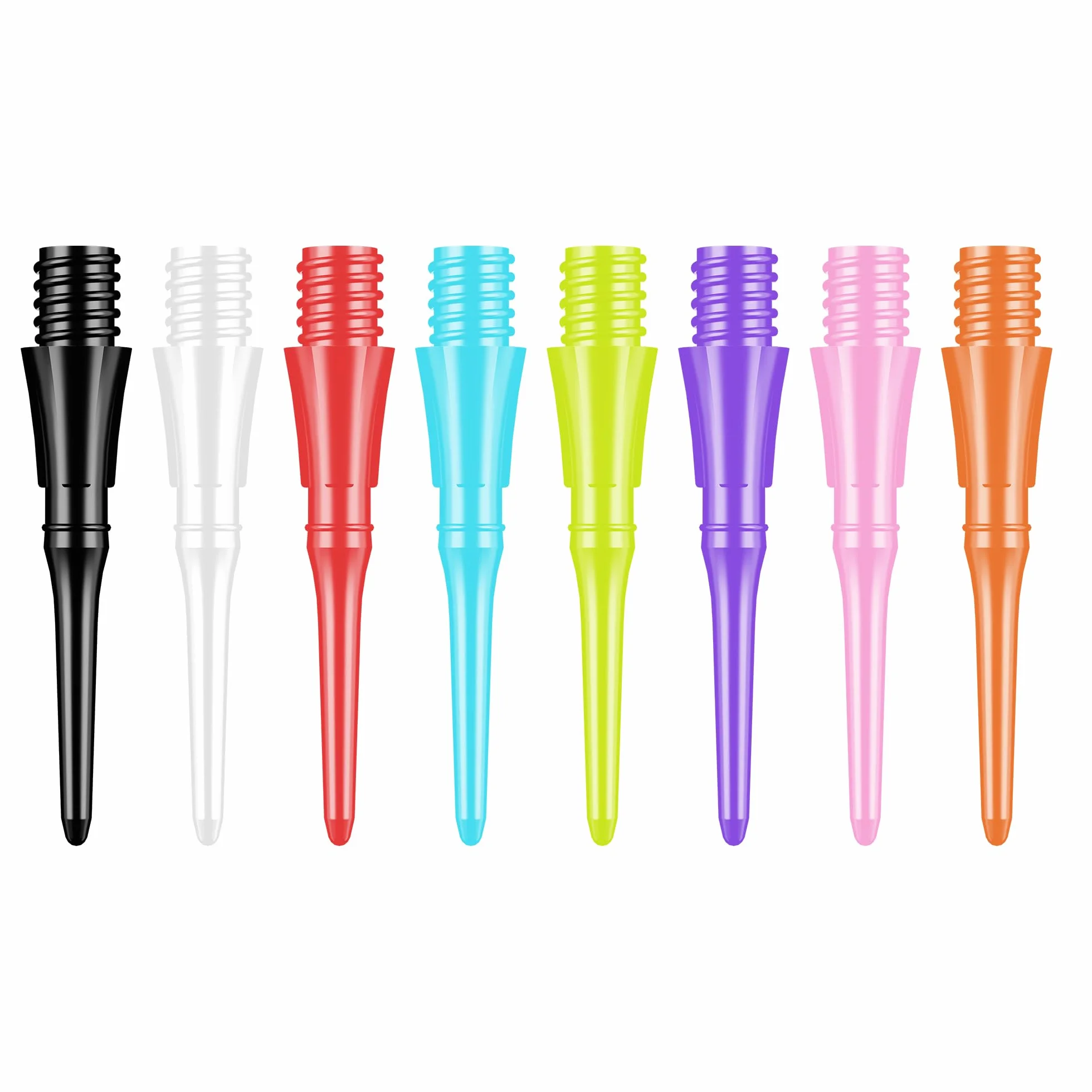 CyeeLife Pointes de Fléchettes en Plastique 100 Pièces, Filetage 2BA, Accessoires pour Fléchettes