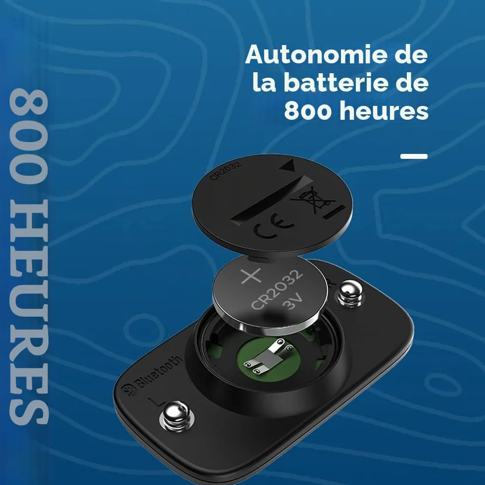 GEOID HS500 Moniteur de Fréquence Cardiaque Sangle de Poitrine Bluetooth 4.2 Ant+ IP67