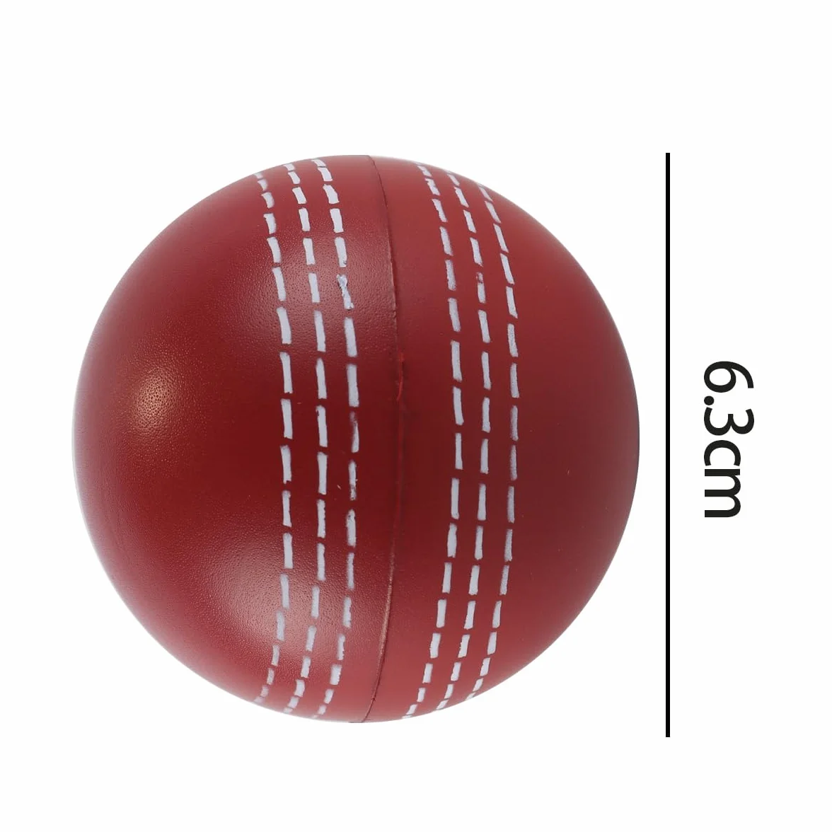 Balle Anti-Stress PU Entraînement Cricket Intérieur Extérieur