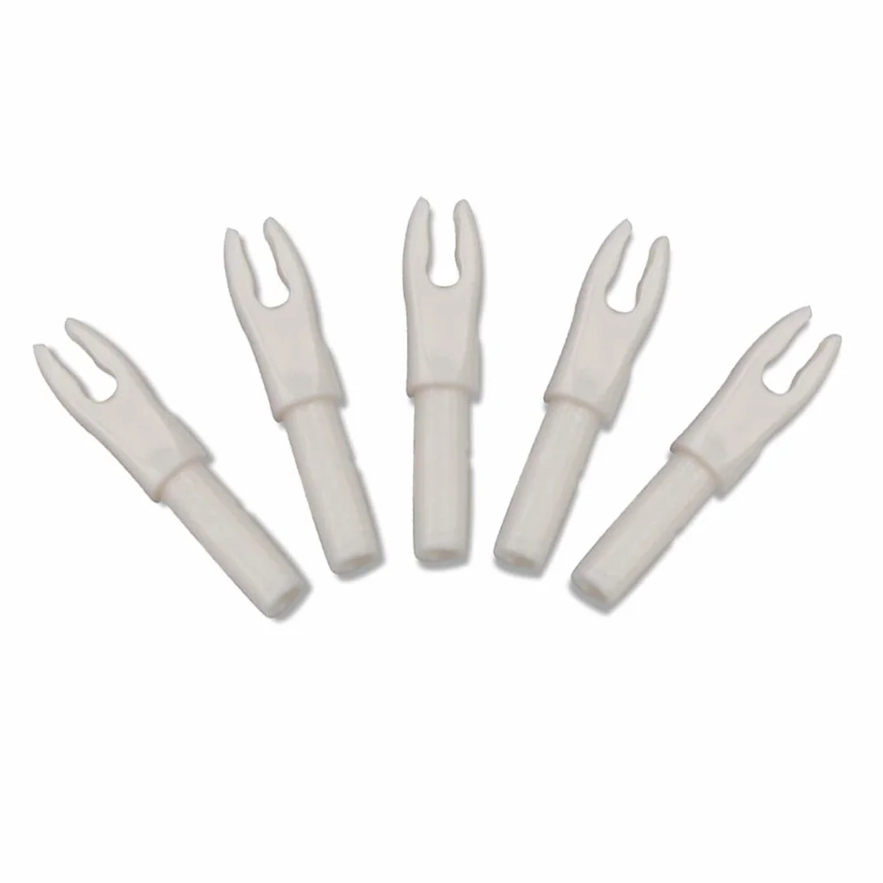50Pcs Tir à l'arc Flèche Encoche en Plastique Arrow Nocks de Remplacement