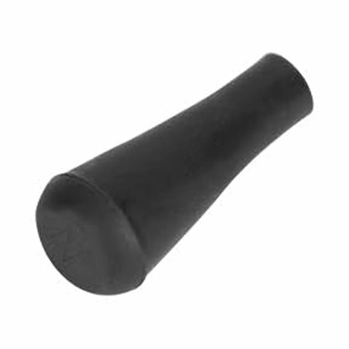 Pointes de flèche en caoutchouc de rechange 8 mm pour flèches en fibre de verre et carbone - Lot de 10 noir