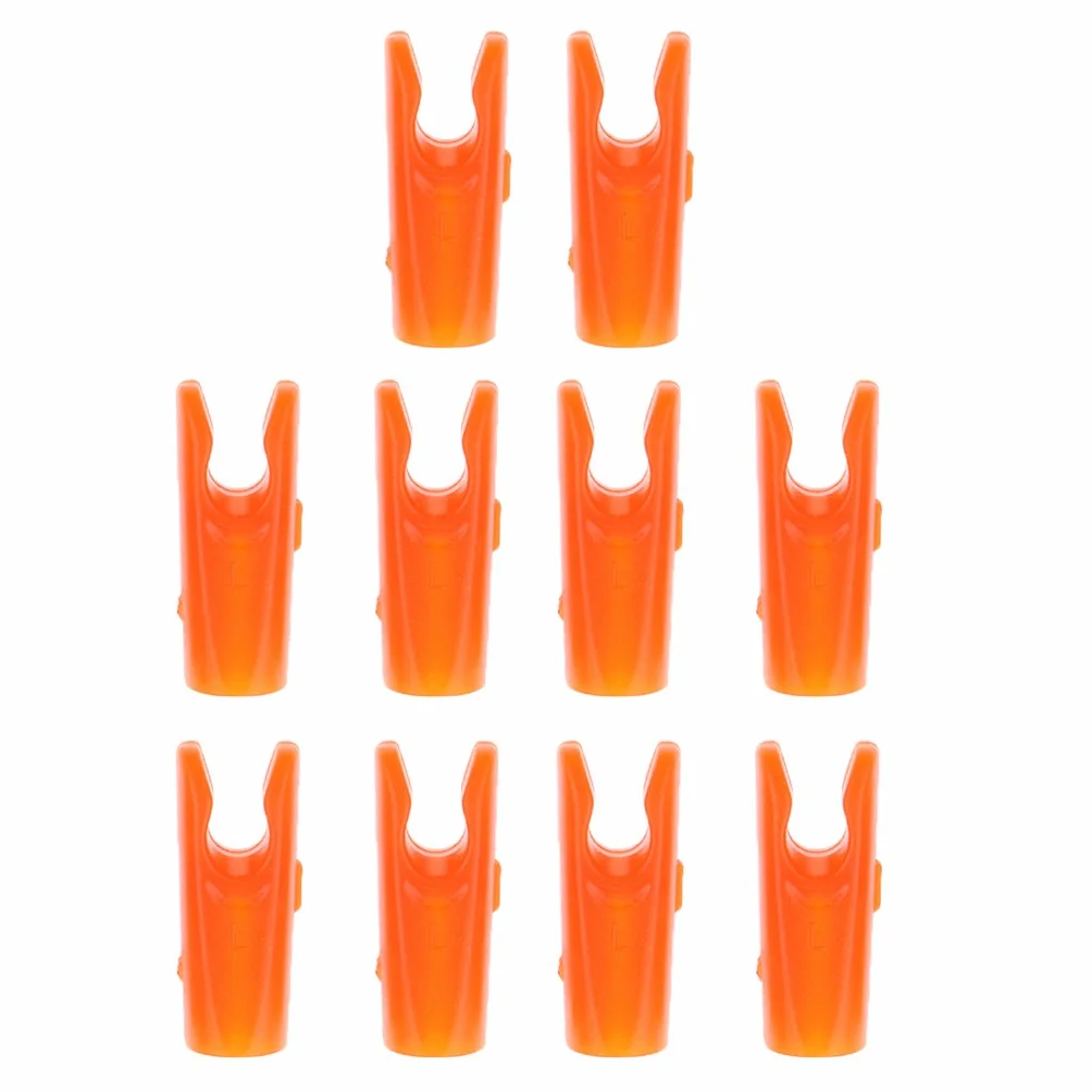 MagiDeal 10pcs Encoches Fleches Tir à Accessoire de Sport en Plastique