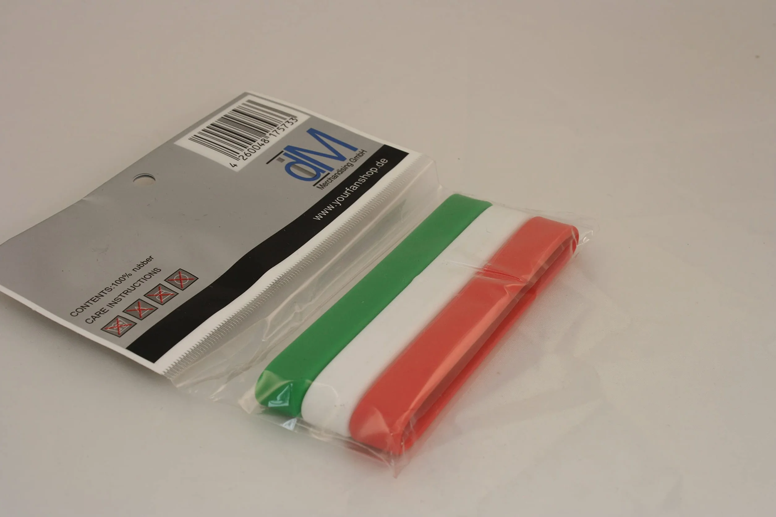 Bracelet Italie silicone ruban bande Italia