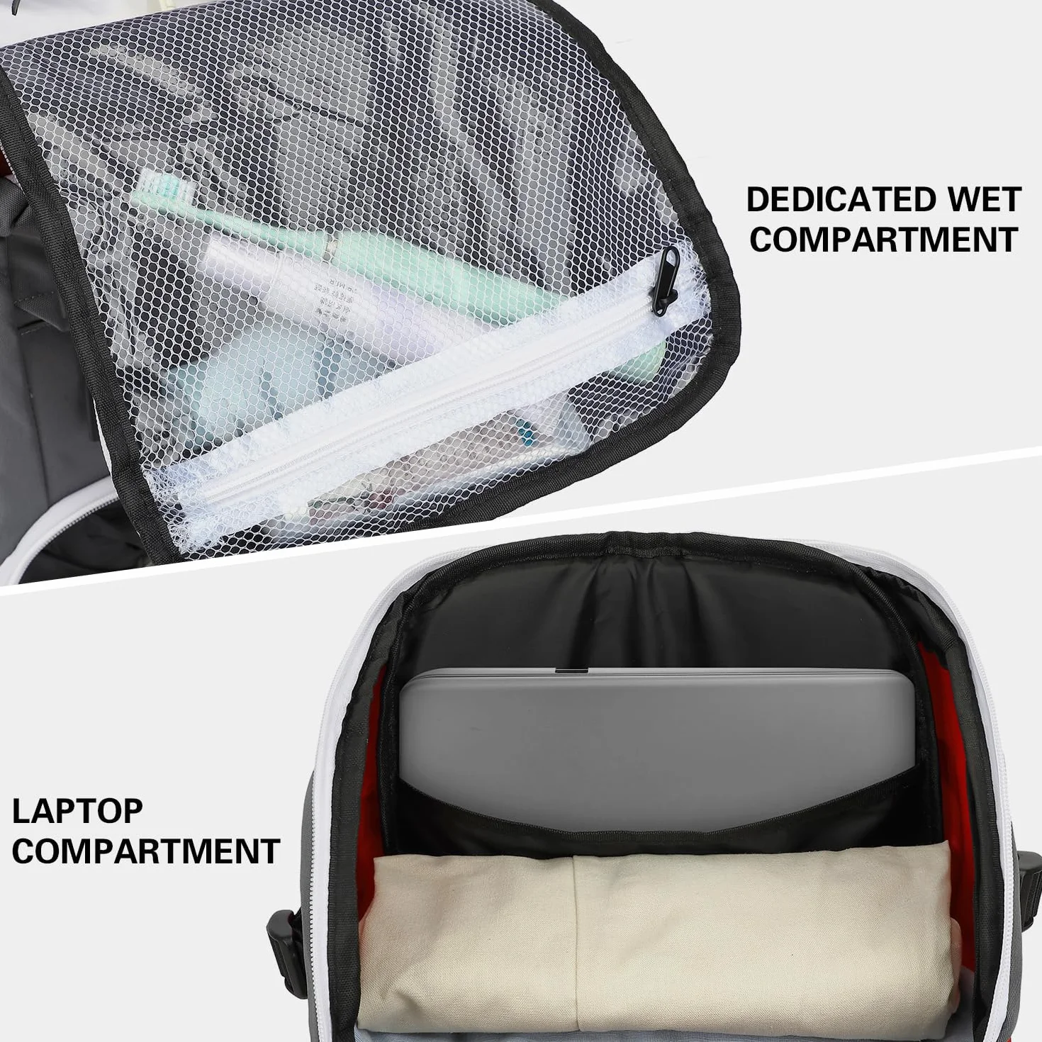 Sac à dos de baseball pour équipement, batte, gants, casque et accessoires, grand compartiment principal