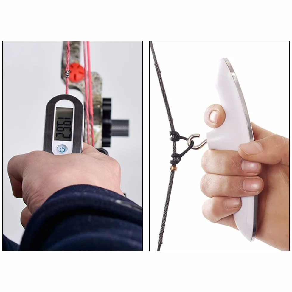 MiOYOOW 110Lb Balance d'arc Numérique avec Écran LCD pour Tir à l'arc