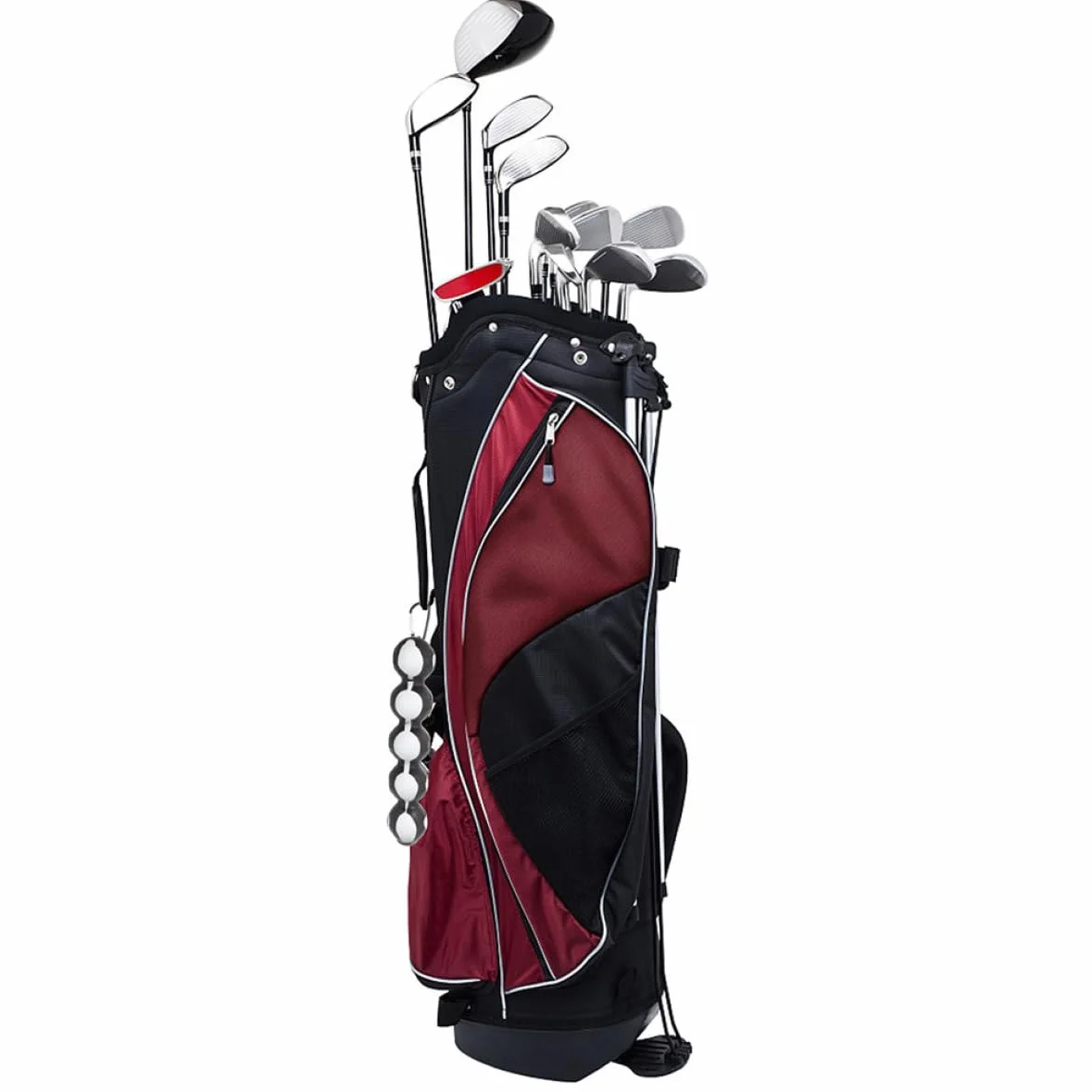 Porte-Golf en Silicone Noir Abaodam Lot de 2 Clip Portable Protection Accessoires pour Voiturette de Golf