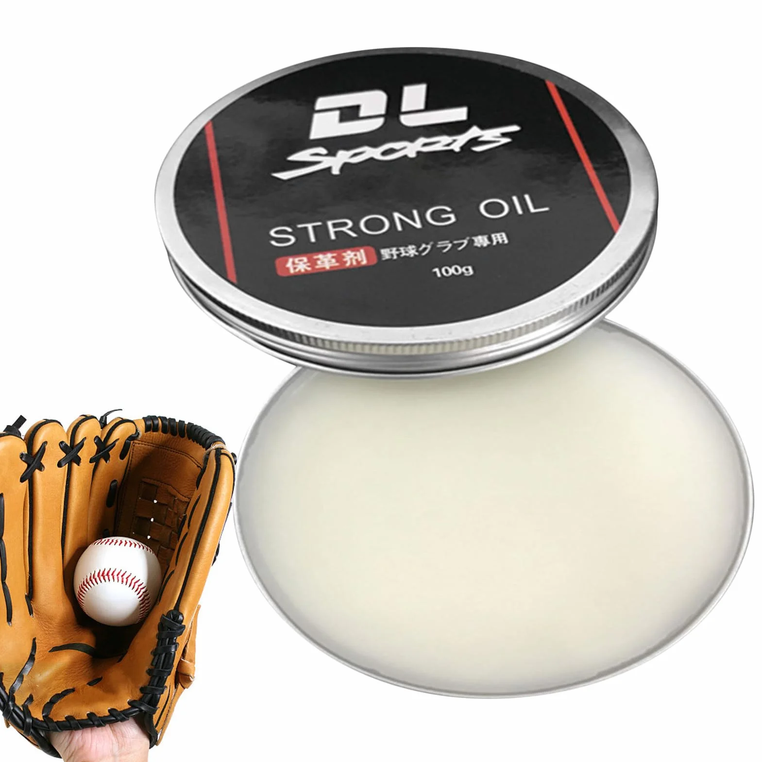 Gel d'entretien pour Gants de Baseball et Softball - Nettoyage et Polissage Cuir