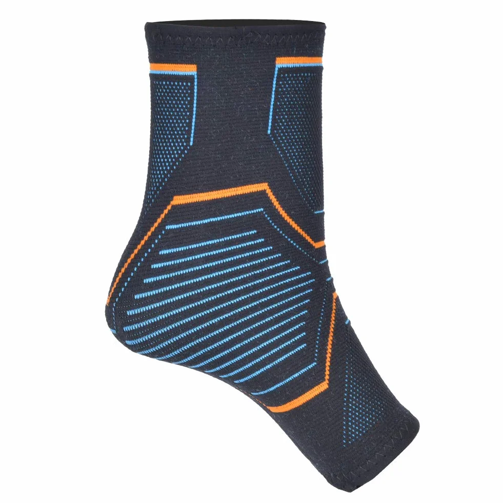 Protège-cheville Unisexe Sport Tricot Coussinet Protection pour Football Basket-ball Fitness