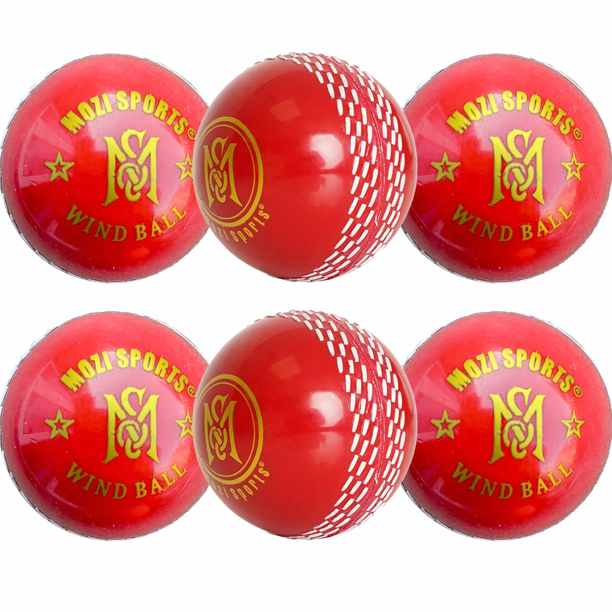 Balles de cricket à vent souples pour entraînement intérieur et extérieur