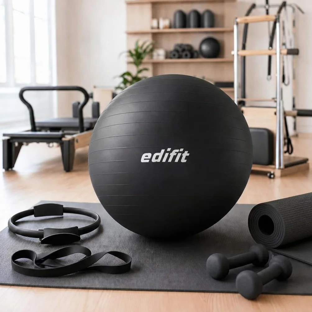Ballon Grossesse Swiss Ball 55 65 75 cm Gonfleur Inclus Fitness Gym Pilates