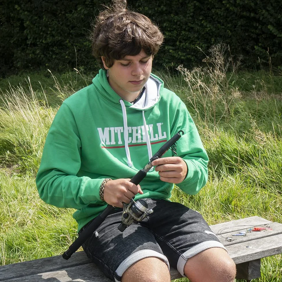 Mitchell Tanager Camouflage kit complet canne et moulinet avec fil et leurres pêche sandre brochet perche
