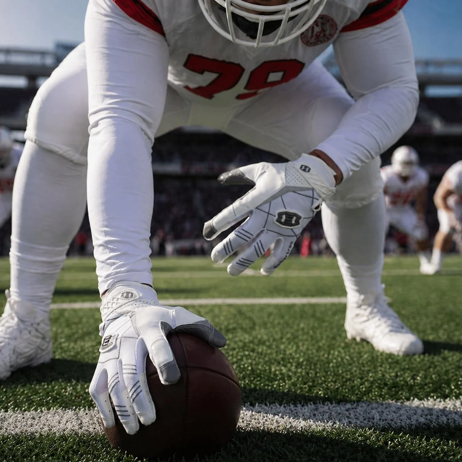 Seibertron Pro 3.0 Elite Ultra-Stick Gants de Football pour Receveur Jeune et Adulte