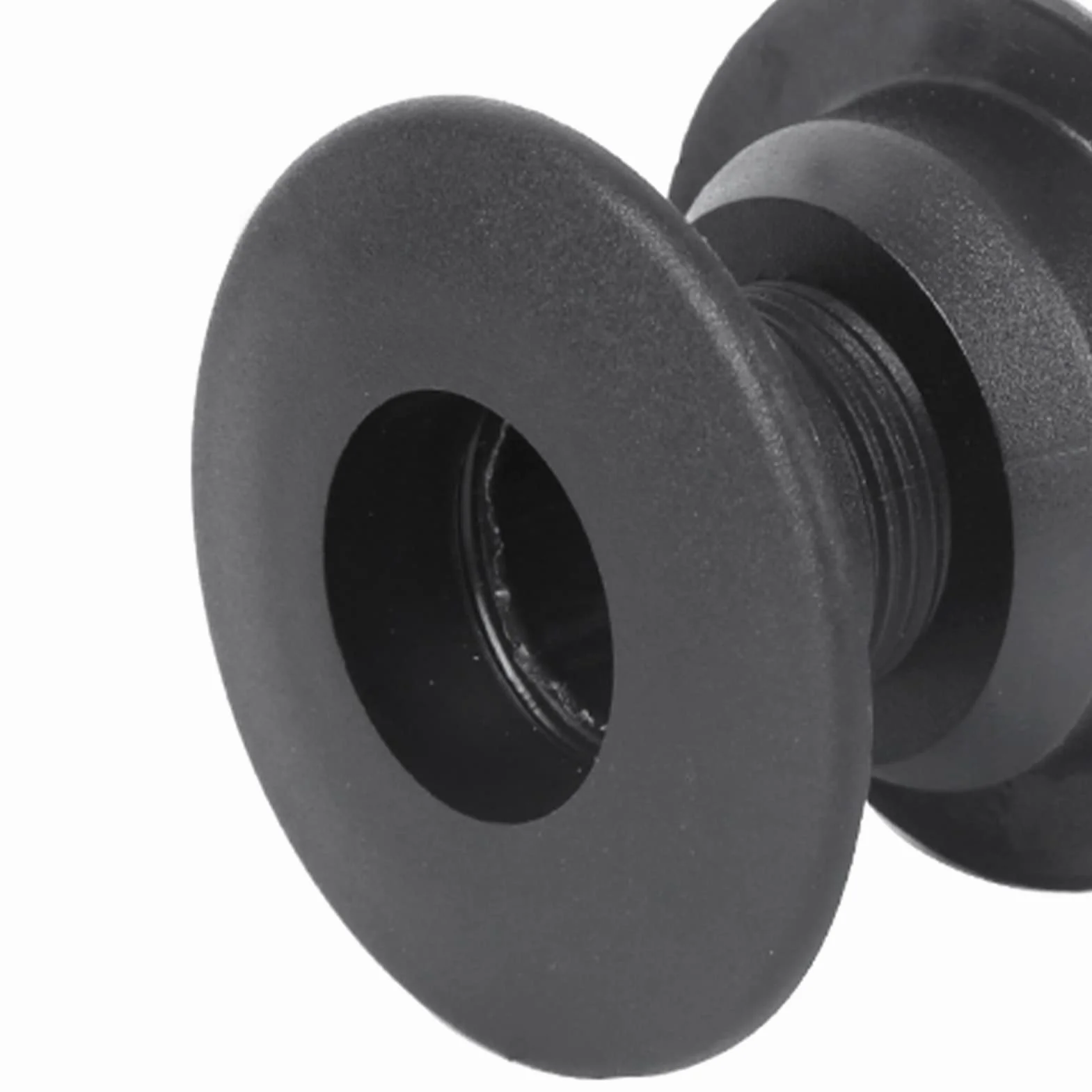 Accessoire de Roulement de Baby-Foot Noir, Structure Filetée à Hauteur Réglable en Plastique