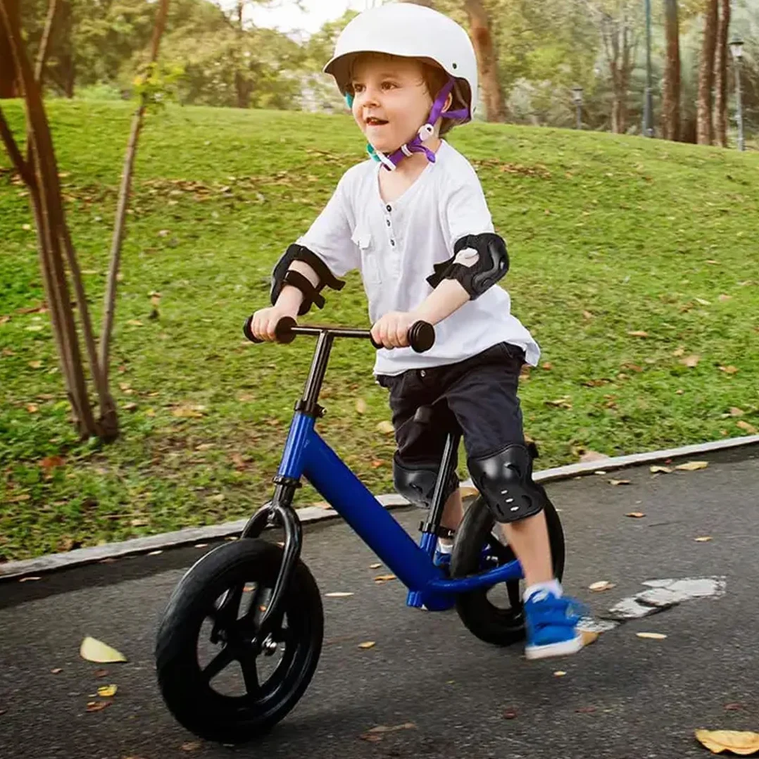 Ensemble de protection pour patins à roulettes pour enfants 6 pièces genouillères coudières protège-poignets 3-12 ans
