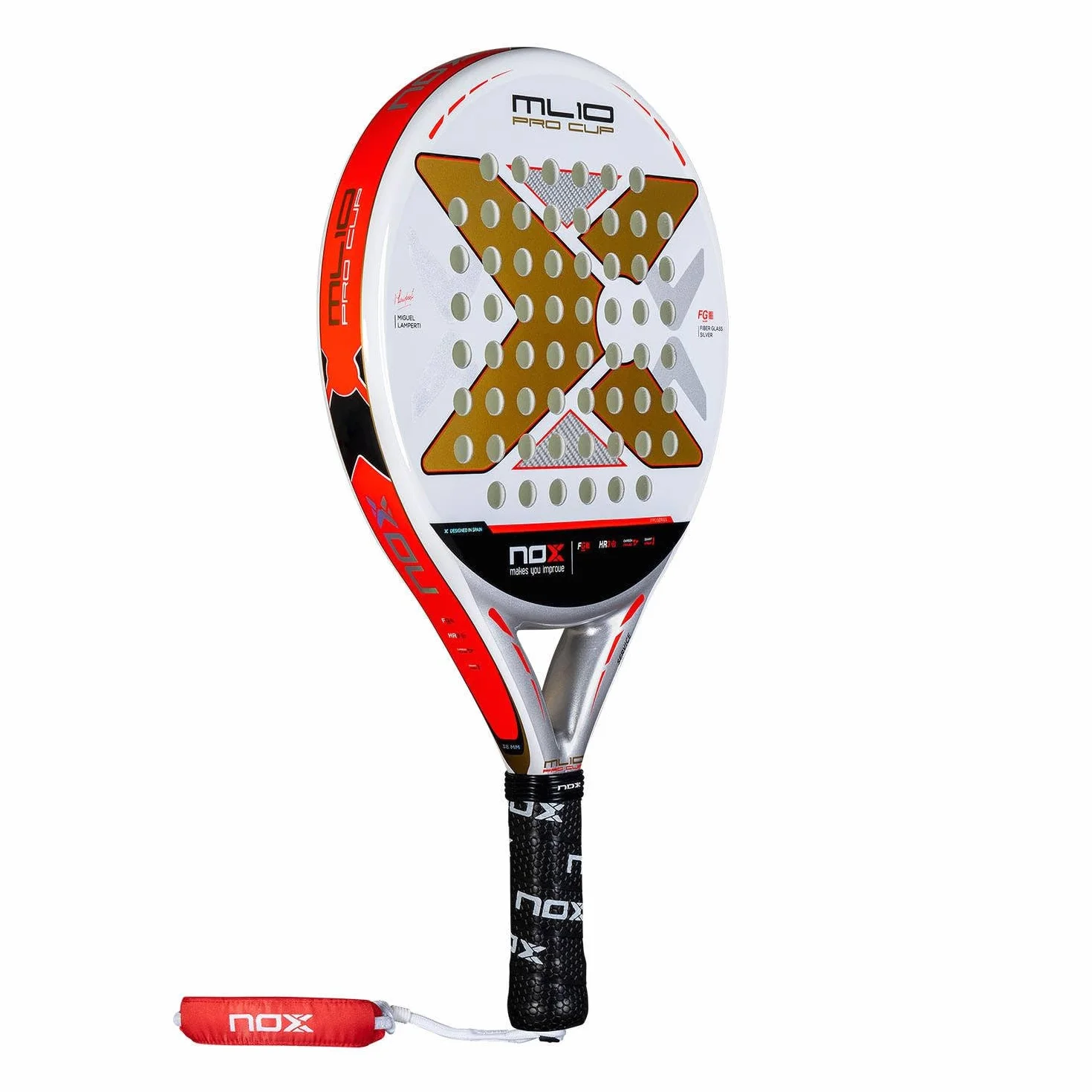 NOX ML10 Pro Cup Padel Racket COORP by Miguel LAMPERTI