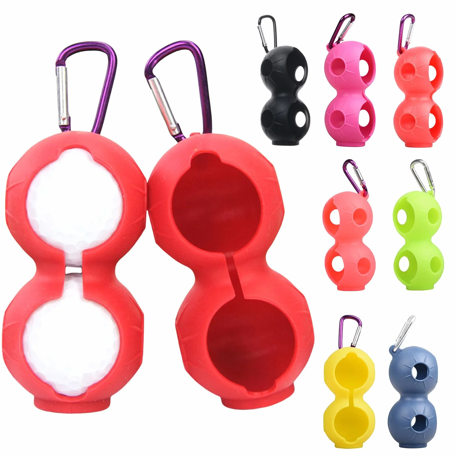 Porte-balles de golf à clip