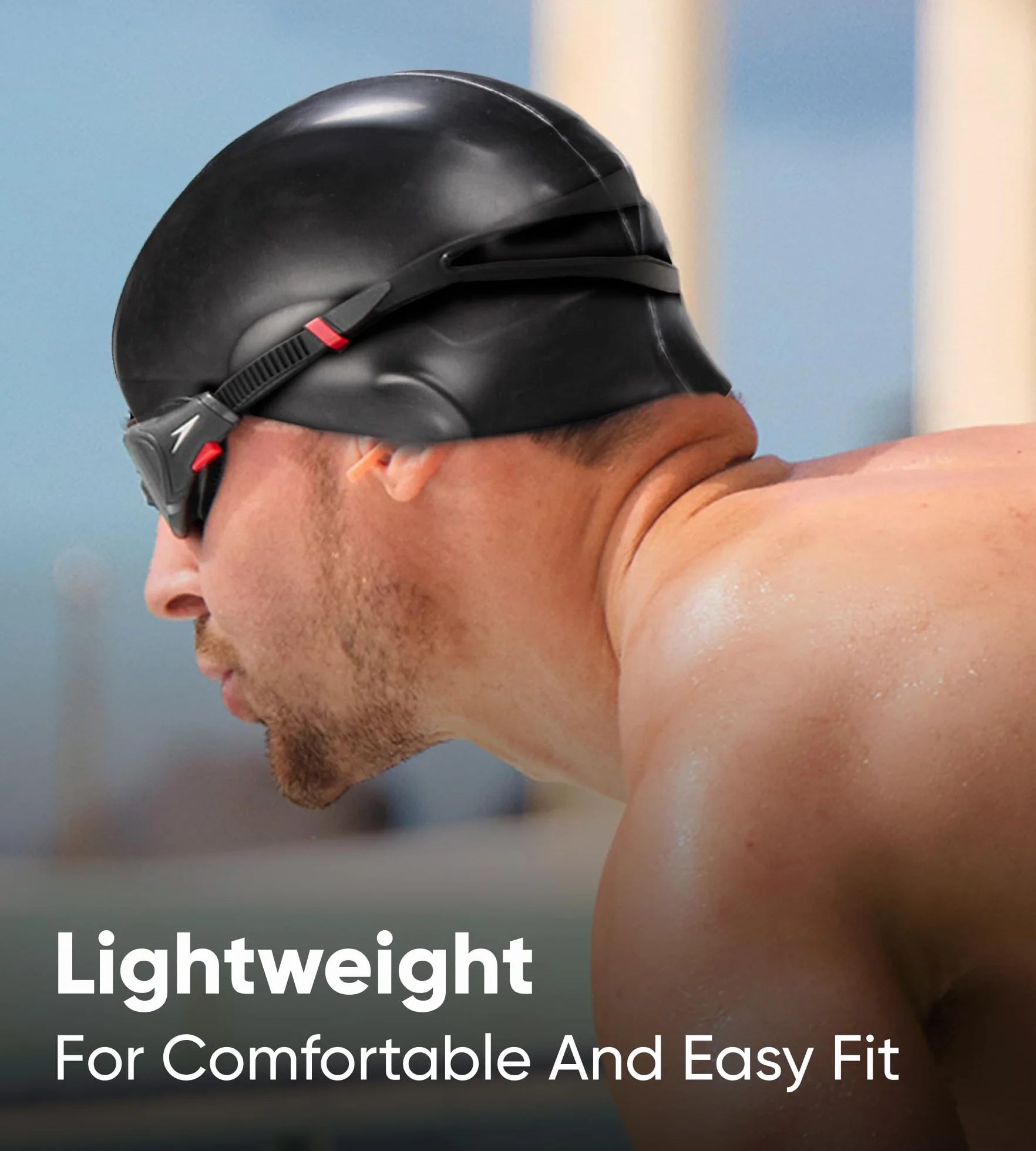 Speedo Silicone Swimming Cap Unisex