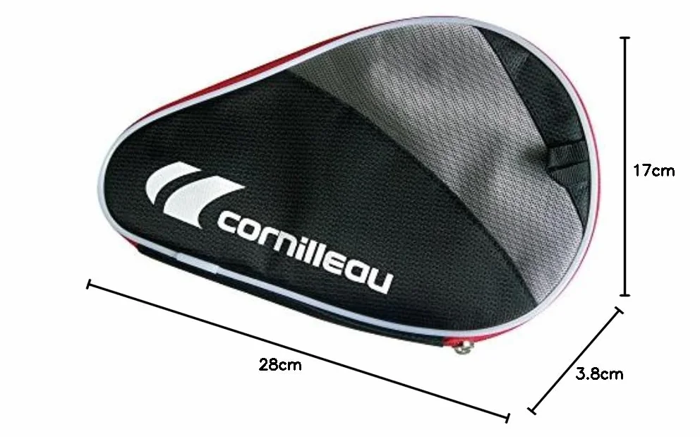 Cornilleau Housse de Raquette Safe 201450 Noir M