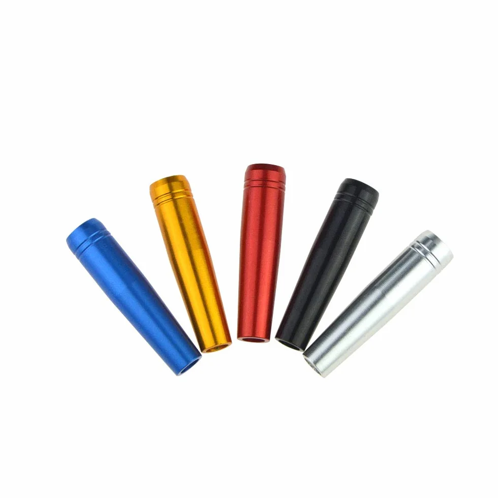 SHARROW 12pcs Tir à l'arc Flèche Insert en Aluminium Connecteur Pointe de Flèche 8 mm