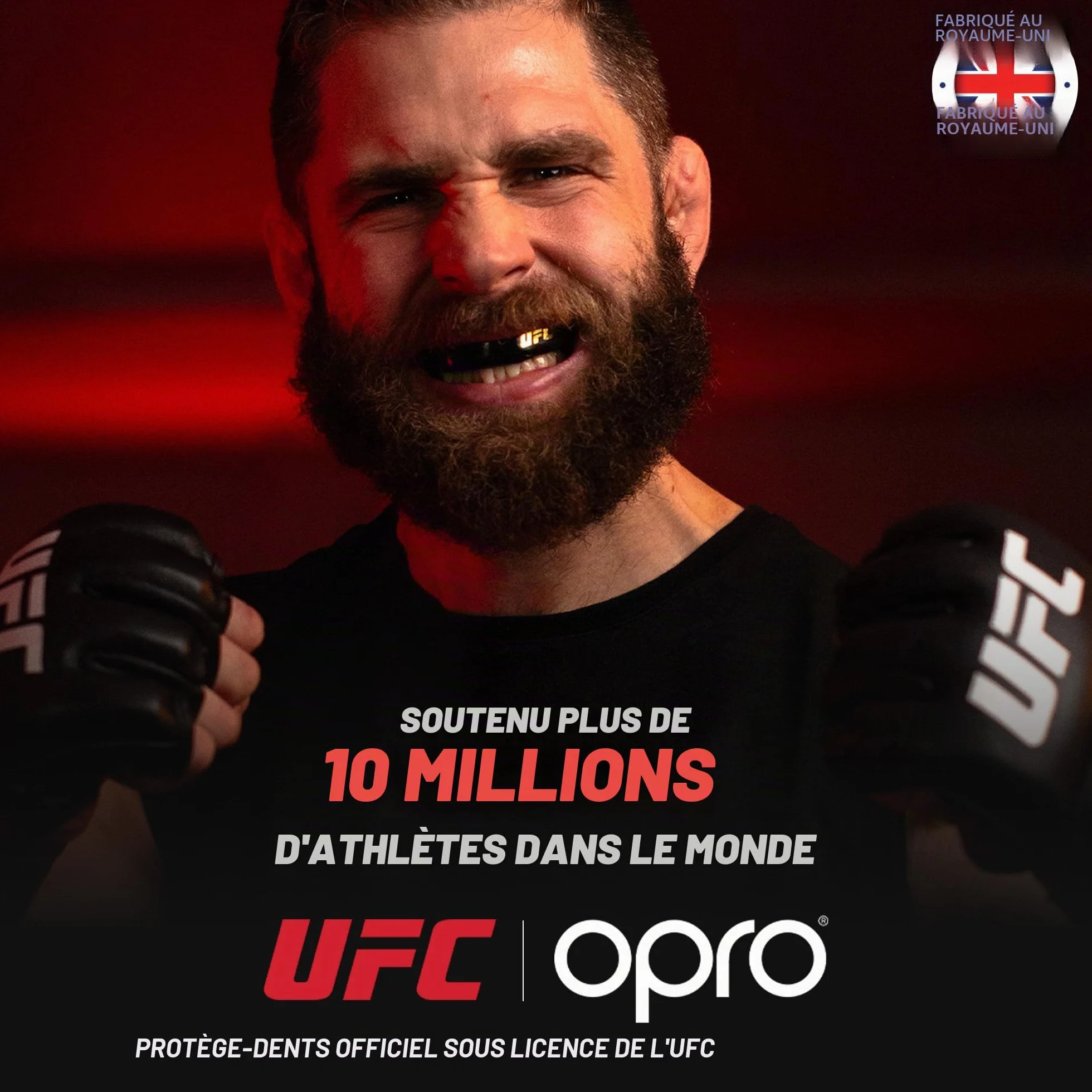 OPRO Protège-Dents Instant Custom-Fit Professionnel Adultes Enfants Boxe MMA Rugby Hockey Moulage Rapide