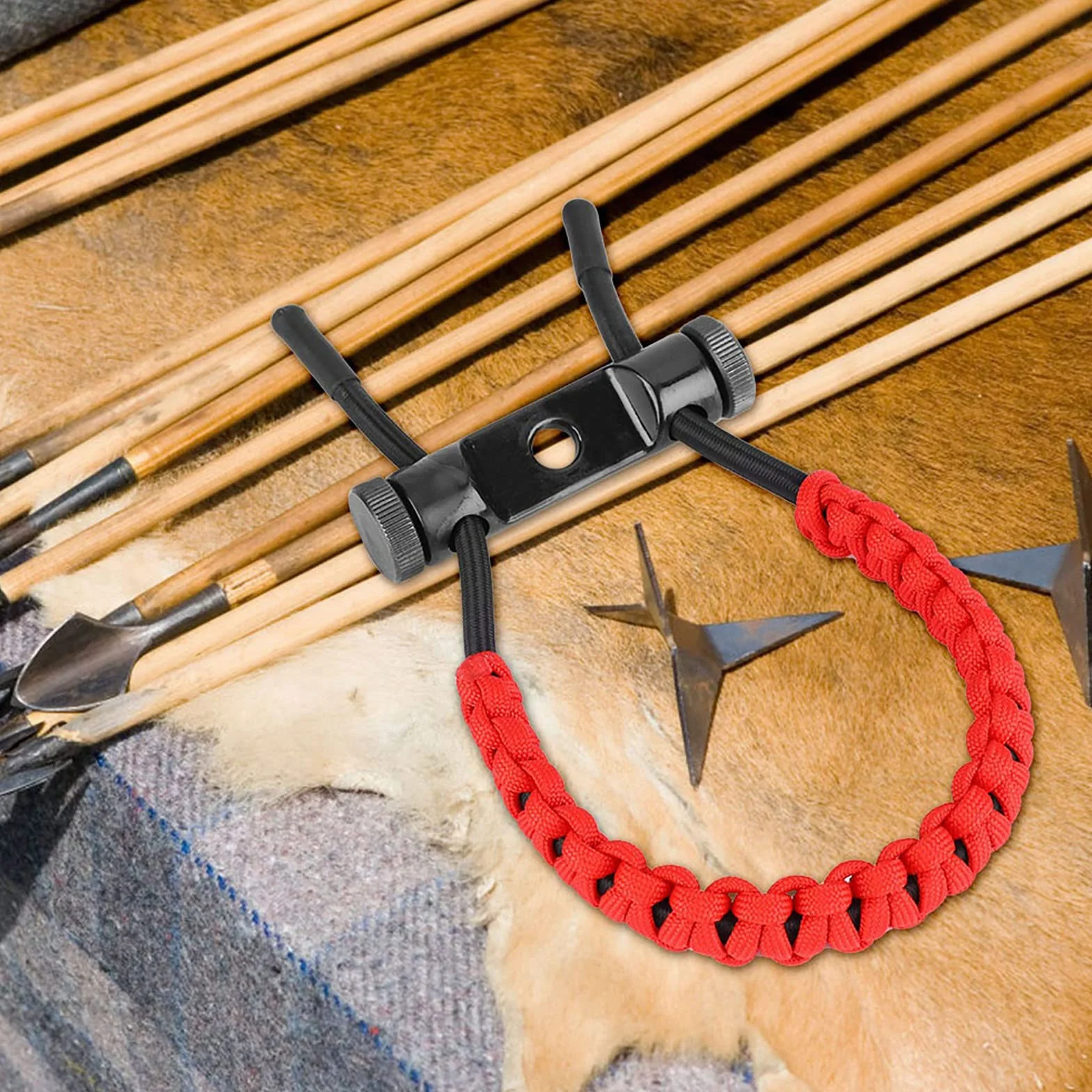 Cocoarm Sangle Composite Réglable Manuelle pour Tir à l'arc