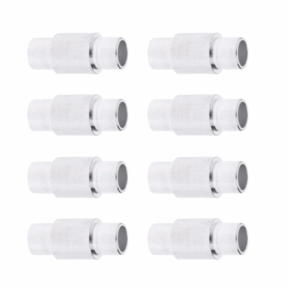 Lot de 8pcs Roulements Entretoises De Roue De Patinage en Aluminium 8mm